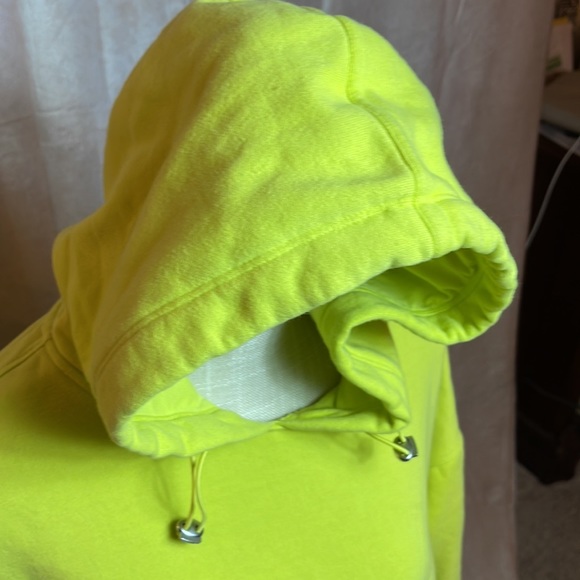 Calvin Klein neon hoodie size small super cute - Picture 3 of 6